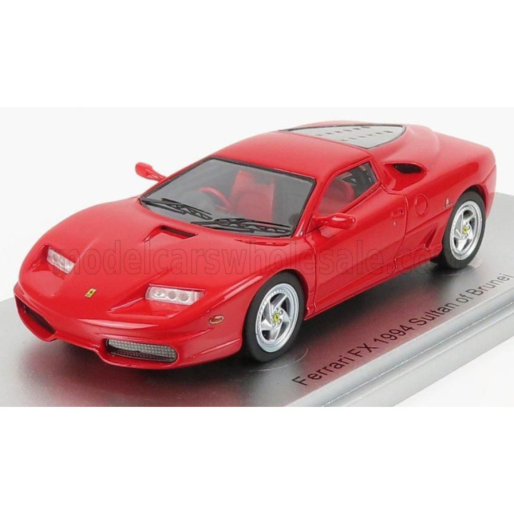 KESS MODEL FERRARI FX SULTAN OF BRUNEI 1994 - RED 1/43