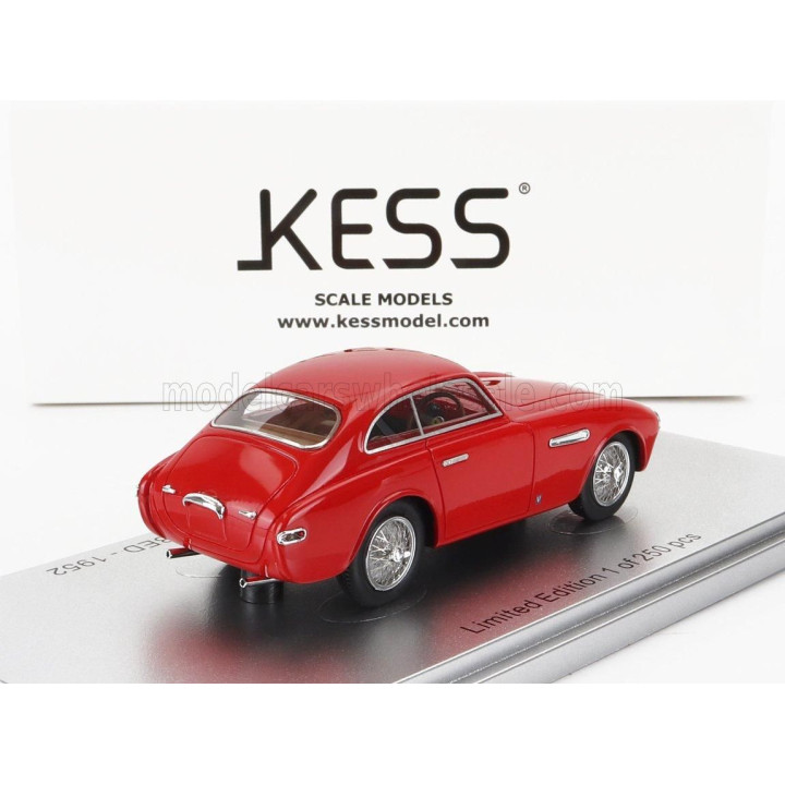 KESS MODEL FERRARI 225 S sn.0178ED VIGNALE BERLINETTA 1952 - RED 1/43