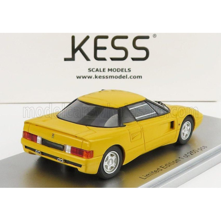 KESS MODEL FERRARI 408 4RM 1987 - YELLOW 1/43