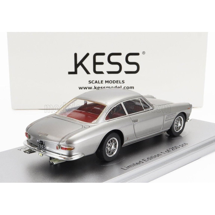 KESS MODEL FERRARI 330 GT 2+2 BERLINETTA 1-SERIES 1964 - SILVER 1/43