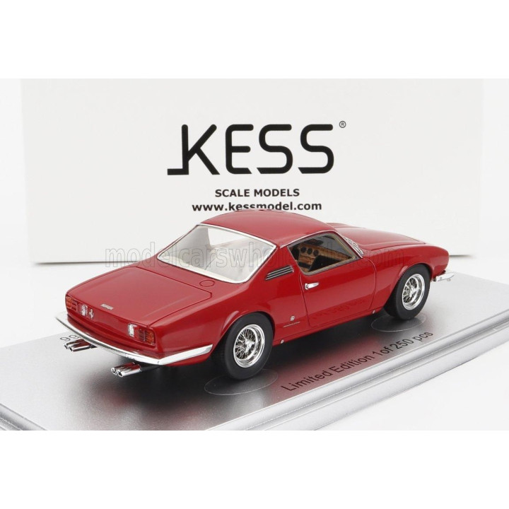 KESS MODEL FERRARI 330 GTC COUPE MICHELOTTI 1966 - RED 1/43