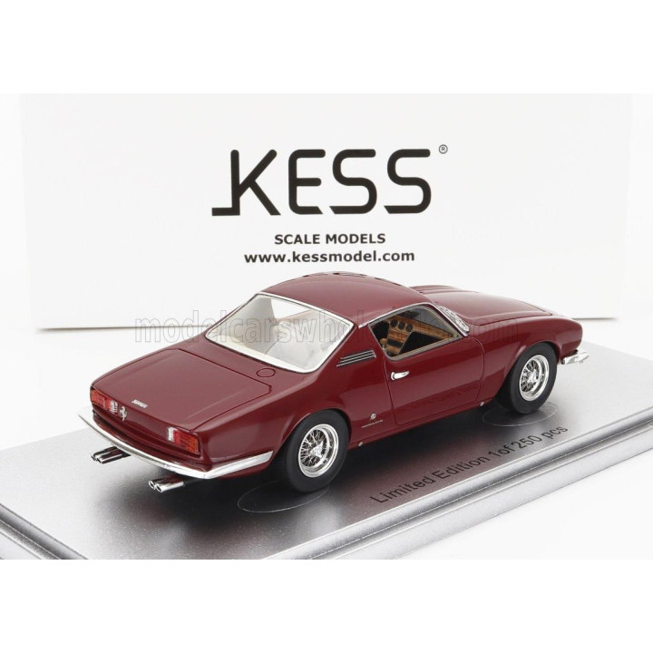 KESS MODEL FERRARI 330 GTC COUPE MICHELOTTI 1966 - BORDEAUX 1/43