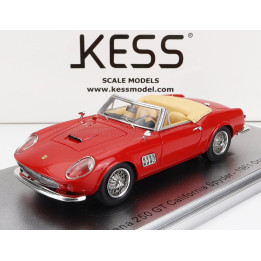 KESS MODEL MODENA 250GT CALIFORNIA SPIDER OPEN 1961 MOVIE - RED 1/43