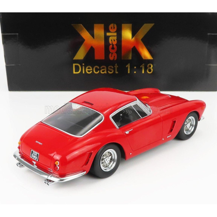 KK SCALE FERRARI 250GT SWB BERLINETTA 1961 - RED 1/18