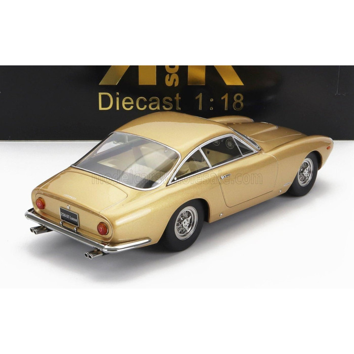 KK SCALE FERRARI 250 GT LUSSO 1962 - GOLD MET 1/18
