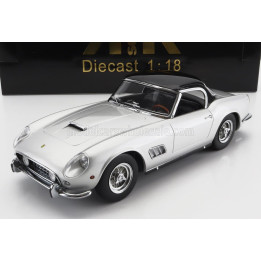 KK SCALE FERRARI 250GT CALIFORNIA SPIDER WITH HARD-TOP 1960 - SILVER 1/18