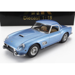 KK SCALE FERRARI 250GT CALIFORNIA SPIDER WITH HARD-TOP 1960 - LIGHT BLUE MET 1/18