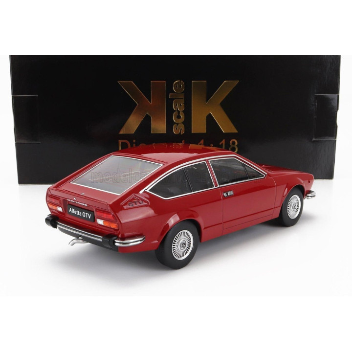 KK SCALE ALFA ROMEO ALFETTA 2000 GTV 1976 - RED 1/18
