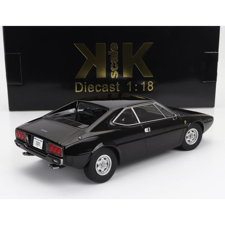 KK SCALE FERRARI DINO 308 GT4 1974 - BLACK 1/18