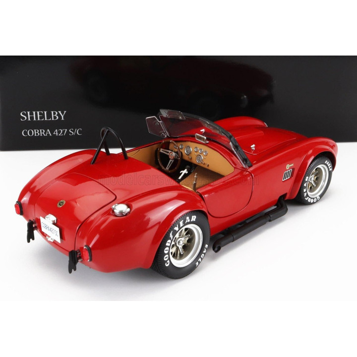 KYOSHO FORD USA SHELBY COBRA 427 S/C SPIDER 1962 - RED 1/18