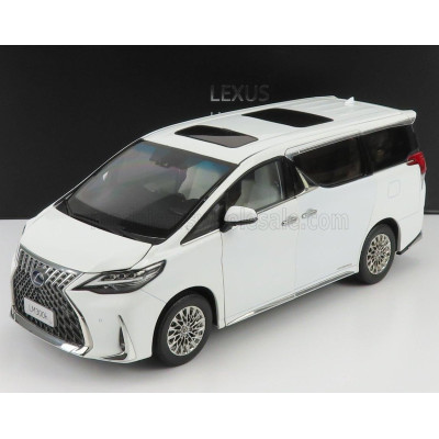 KYOSHO LEXUS LM300h MINIVAN 2020 - WHITE PEARL MET 1/18