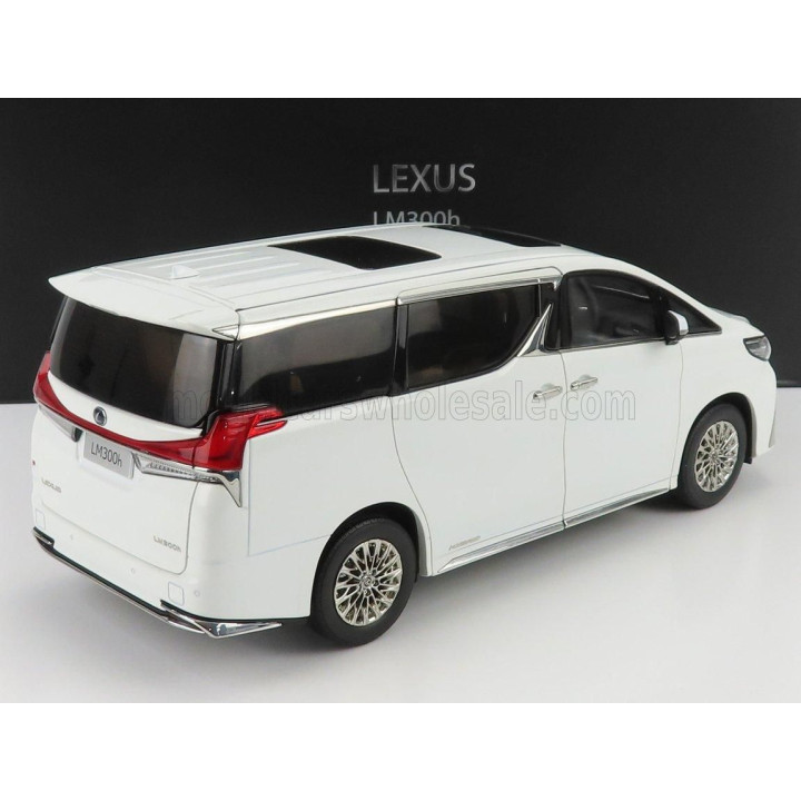 KYOSHO LEXUS LM300h MINIVAN 2020 - WHITE PEARL MET 1/18