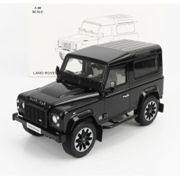 LCD MODEL LAND ROVER DEFENDER 90 WORKS V8 70th EDITION 2018 - BLACK 1/18