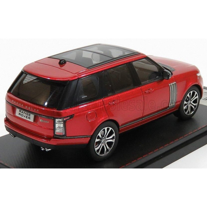 LCD MODEL LAND ROVER RANGE ROVER SV AUTOBIOGRAPHY DYNAMIC 2017 - RED MET 1/43