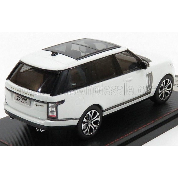 LCD MODEL LAND ROVER RANGE ROVER SV AUTOBIOGRAPHY DYNAMIC 2017 - WHITE 1/43