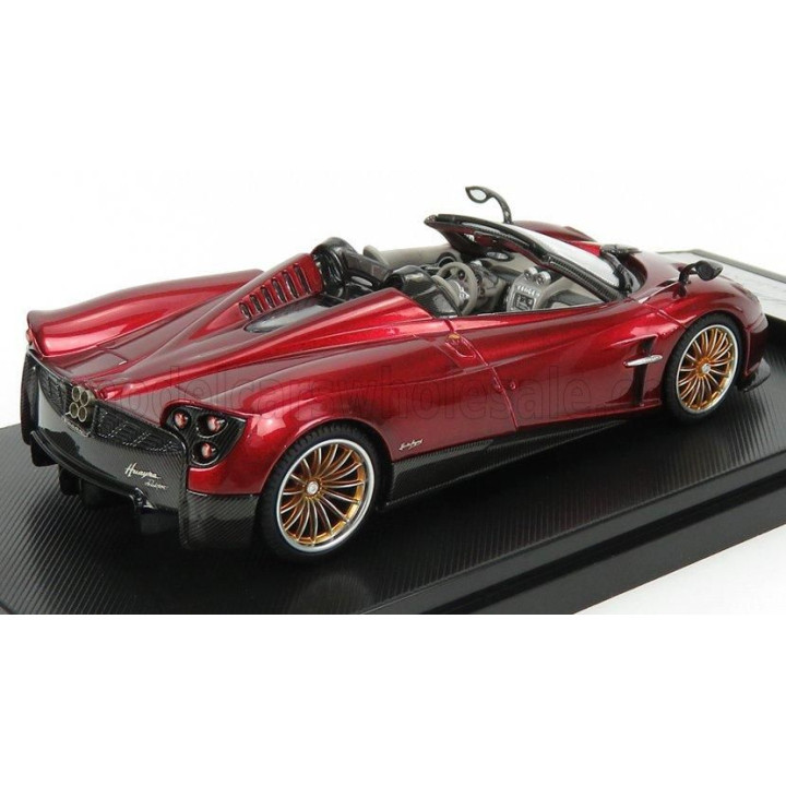 LCD MODEL PAGANI HUAYRA ROADSTER 2018 - RED MET 1/43