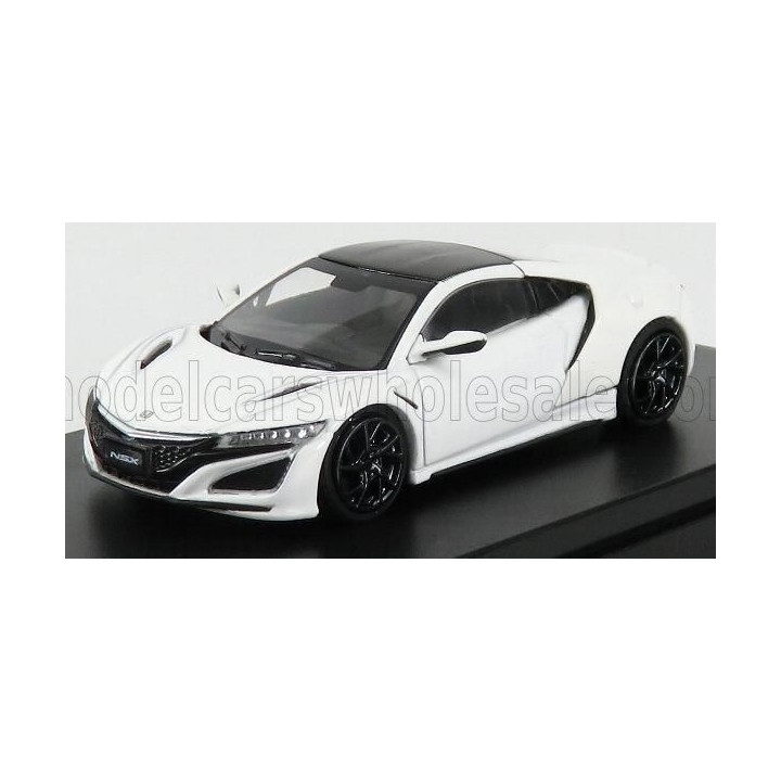 LCD MODEL HONDA NSX 2017 - WHITE 1/64