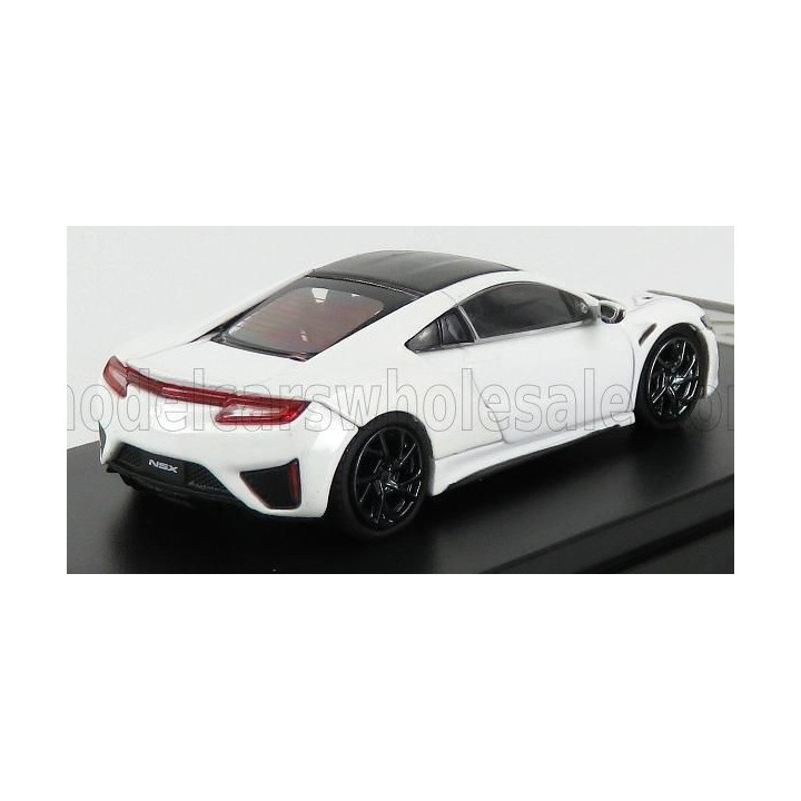 LCD MODEL HONDA NSX 2017 - WHITE 1/64