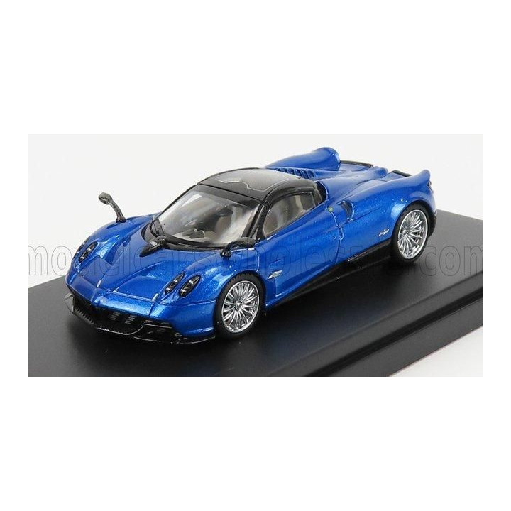 LCD MODEL PAGANI HUAYRA ROADSTER 2018 - BLUE 1/64