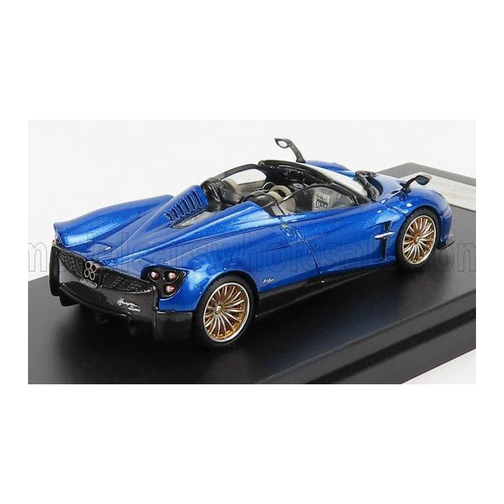 LCD MODEL PAGANI HUAYRA ROADSTER 2018 - BLUE 1/64
