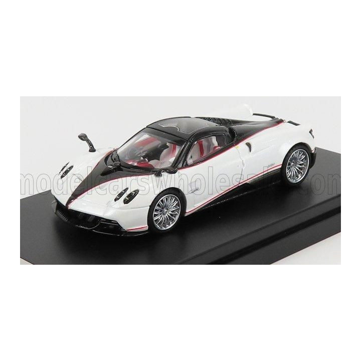 LCD MODEL PAGANI HUAYRA ROADSTER 2018 - WHITE PEARL MET 1/64