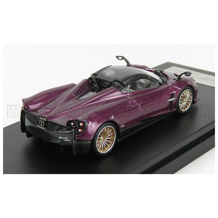 LCD MODEL PAGANI HUAYRA ROADSTER 2018 - PURPLE MET 1/64