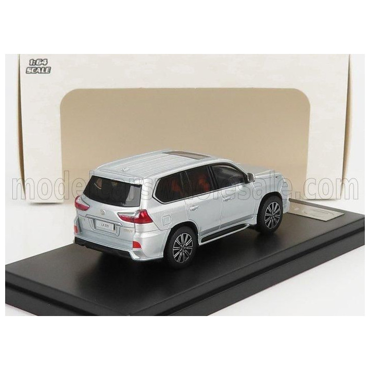 LCD MODEL LEXUS LX570 2018 - SILVER 1/64