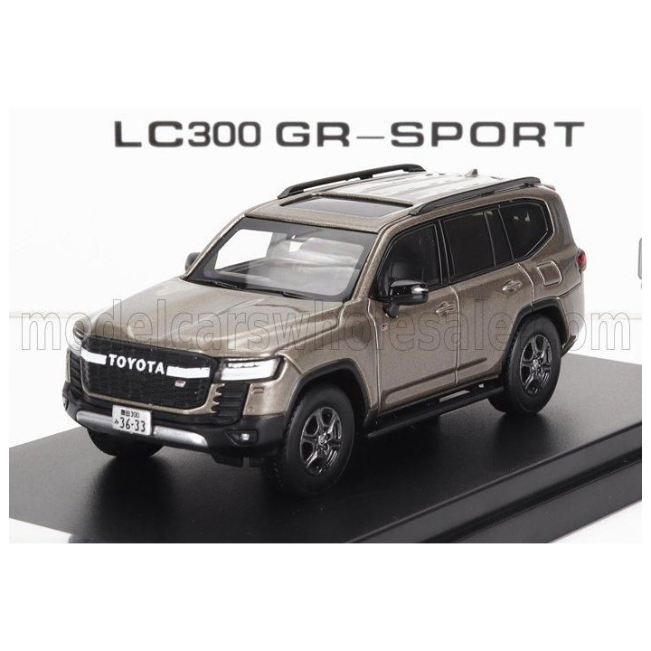 LCD MODEL TOYOTA LAND CRUISER LC300-GR SPORT 2022 - GOLD 1/64