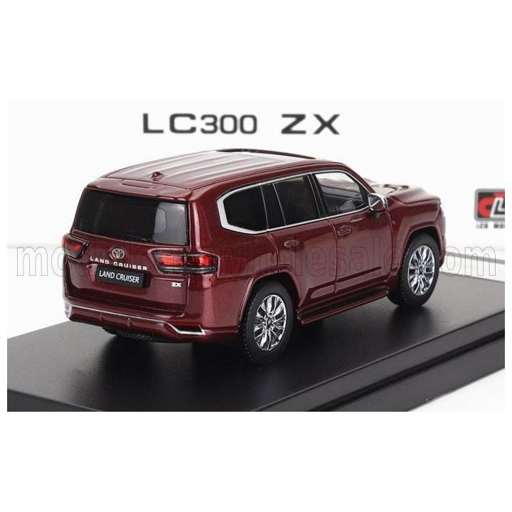 LCD MODEL TOYOTA LAND CRUISER LC300-ZX 2022 - RED 1/64