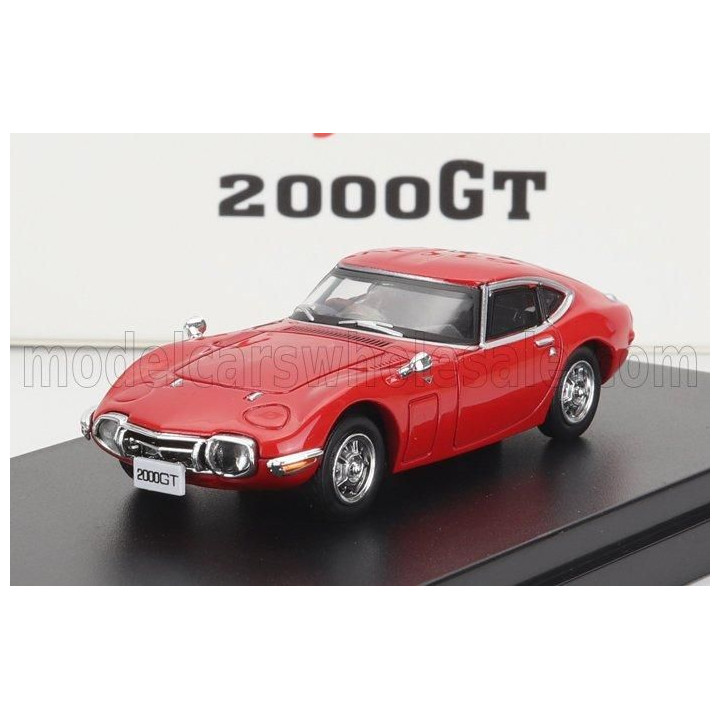 LCD MODEL TOYOTA 2000GT COUPE 1967 - RED 1/64