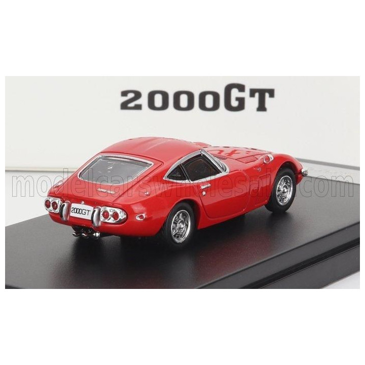 LCD MODEL TOYOTA 2000GT COUPE 1967 - RED 1/64