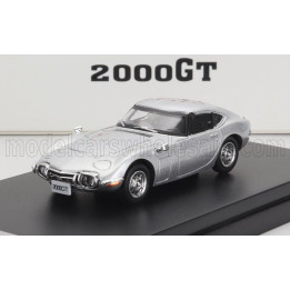 LCD MODEL TOYOTA 2000GT COUPE 1967 - SILVER 1/64