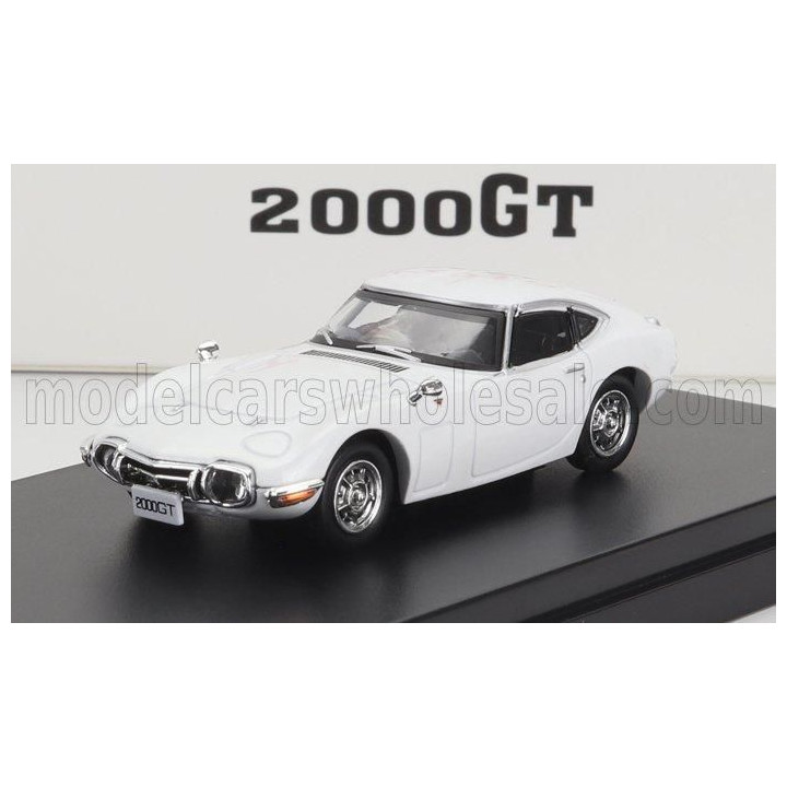 LCD MODEL TOYOTA 2000GT COUPE 1967 - WHITE 1/64