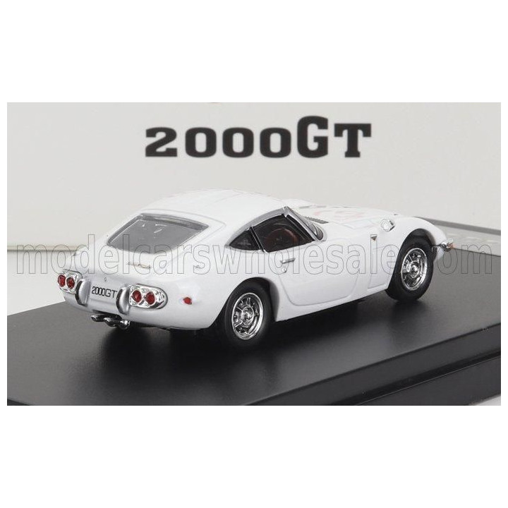 LCD MODEL TOYOTA 2000GT COUPE 1967 - WHITE 1/64
