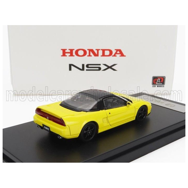 LCD MODEL HONDA NSX-NA1 1992 - YELLOW 1/64