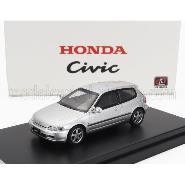 LCD MODEL HONDA CIVIC EG6 VTEC 1993 - SILVER 1/64