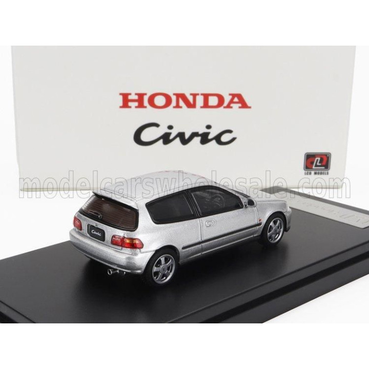 LCD MODEL HONDA CIVIC EG6 VTEC 1993 - SILVER 1/64
