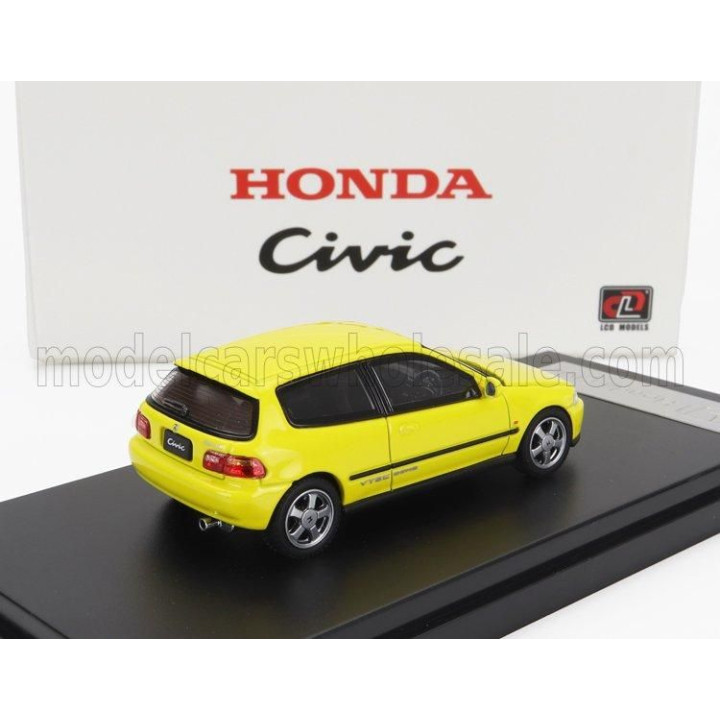 LCD MODEL HONDA CIVIC EG6 VTEC 1993 - YELLOW 1/64