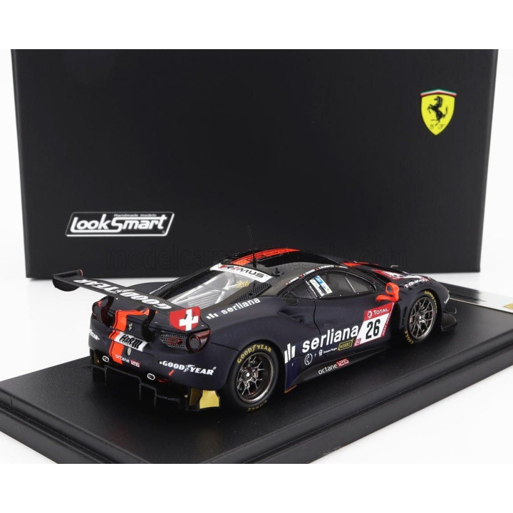 LOOKSMART FERRARI 488 GT3 EVO 3.9L TURBO V8 TEAM OCTANE 126 AG N 26 24h NURBURGRING 2021 BJORN GROSSMANN - SIMON TRUMMER - JONAT
