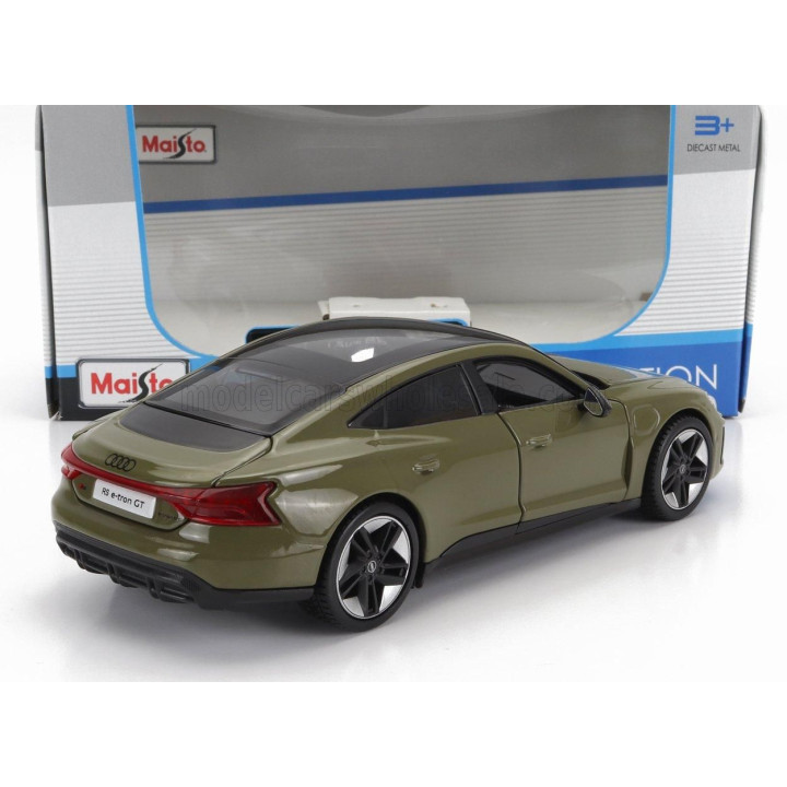MAISTO AUDI GT RS E-TRON 2022 - OLIVE GREEN 1/24
