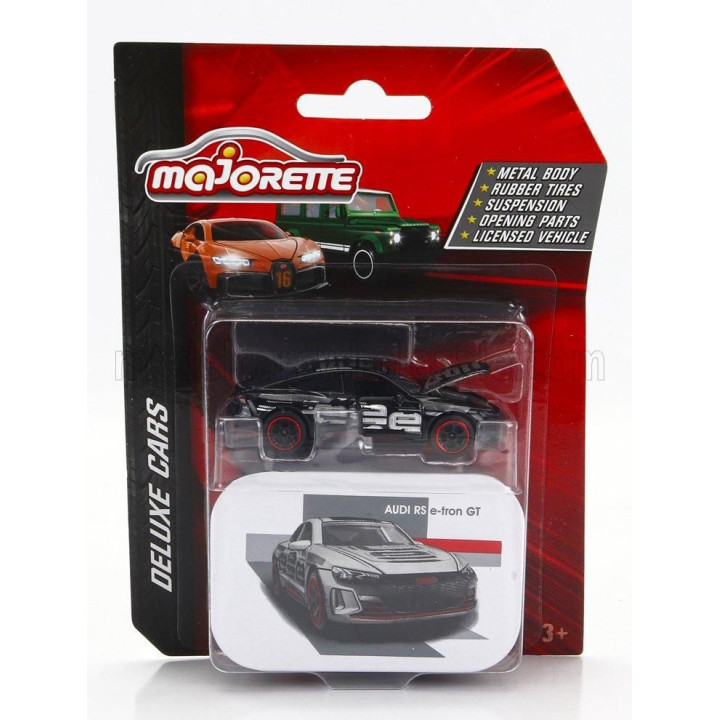 MAJORETTE AUDI GT RS E-TRON 2021 - BLACK 1/64