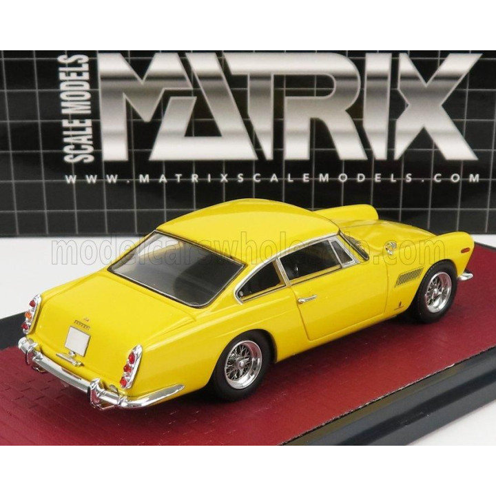 MATRIX SCALE MODELS FERRARI 250GT 2+2 COUPE 1960 - YELLOW 1/43