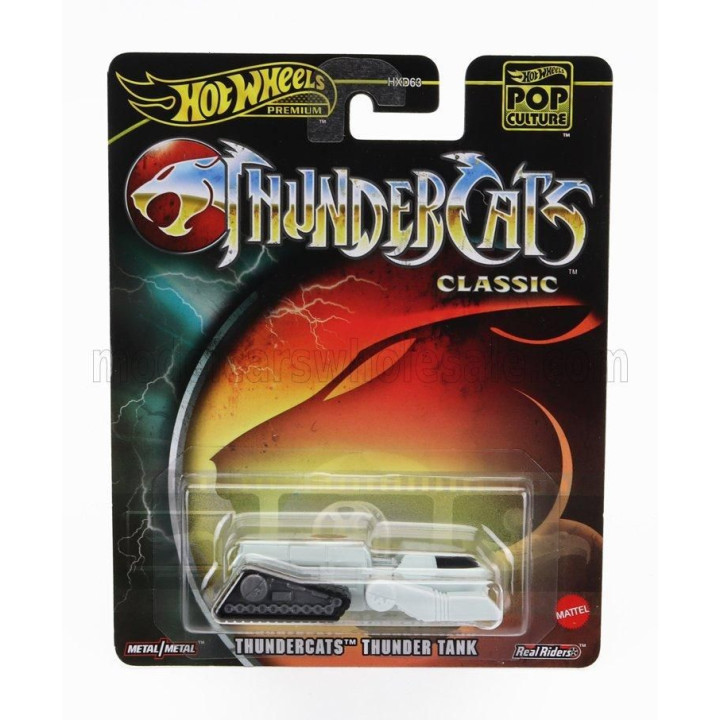 MATTEL HOT WHEELS TANK THUNDERCATS - WHITE 1/64