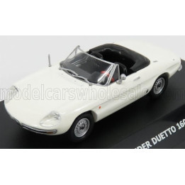 MAXI CAR ALFA ROMEO DUETTO 1600 SPIDER 1966 - WHITE 1/43