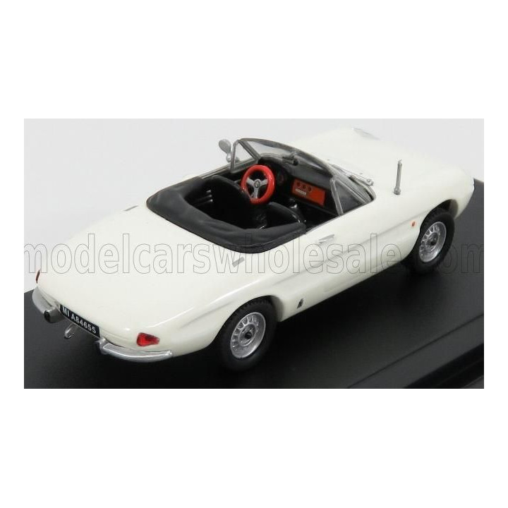 MAXI CAR ALFA ROMEO DUETTO 1600 SPIDER 1966 - WHITE 1/43