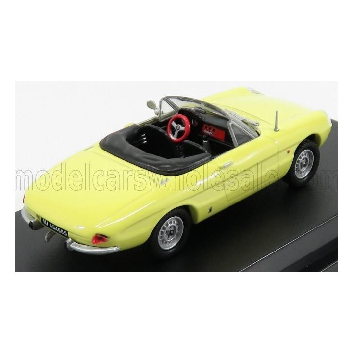 MAXI CAR ALFA ROMEO DUETTO 1600 SPIDER 1966 - YELLOW 1/43
