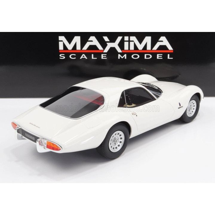 MAXIMA ALFA ROMEO GIULIA TZ2 COUPE PININFARINA 1965 - WHITE 1/18