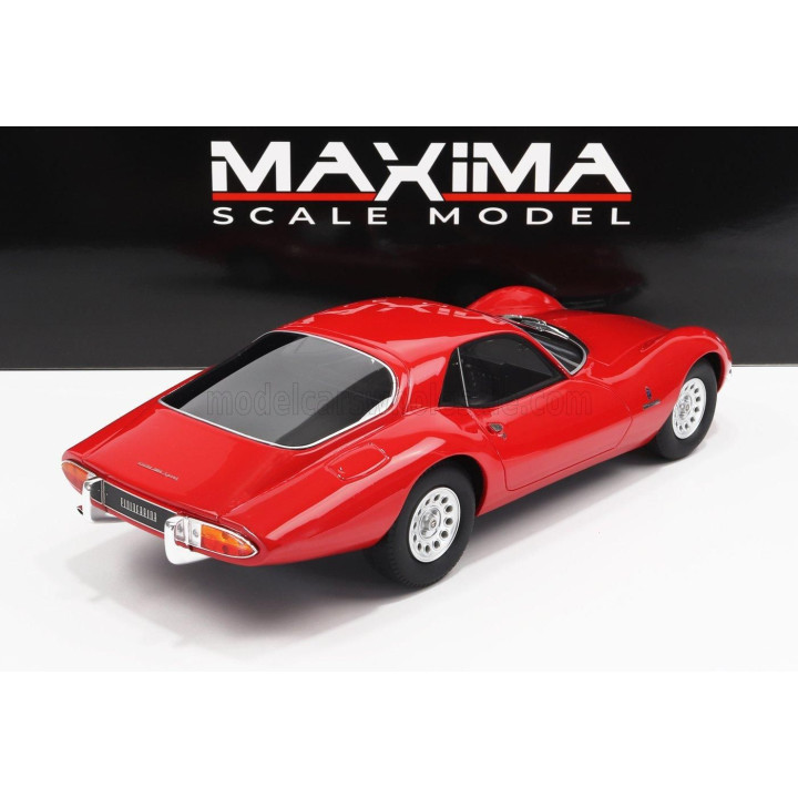 MAXIMA ALFA ROMEO GIULIA TZ2 COUPE PININFARINA 1965 - ALFA RED 1/18