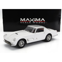 MAXIMA FERRARI 410 SUPERAMERICA III SERIES PININFARINA COUPE 1958 - WHITE SILVER 1/18