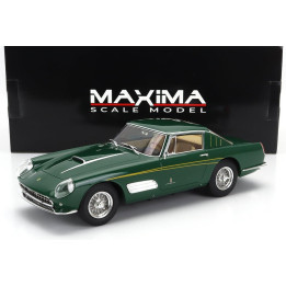 MAXIMA FERRARI 410 SUPERAMERICA III SERIES PININFARINA COUPE 1958 - GREEN 1/18